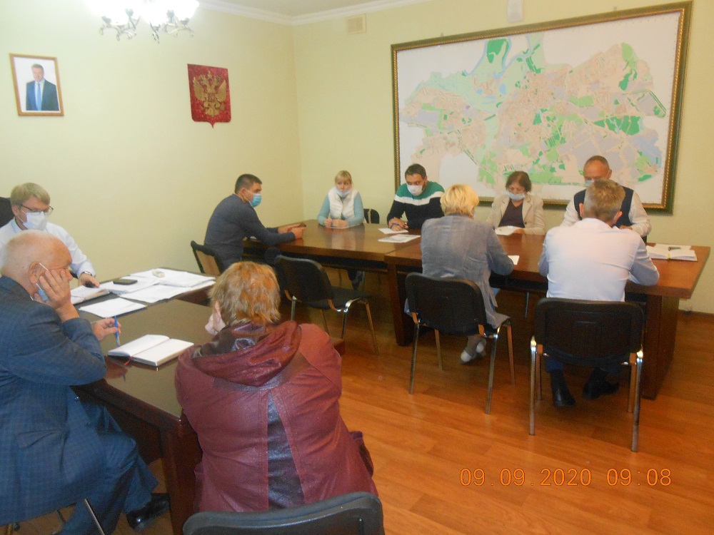 МКУ "Управление по делам территории города Рязани" состоялось совещание по подготовке к отопительному сезону