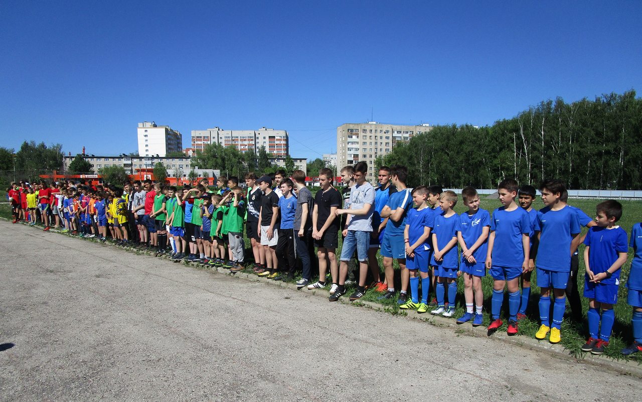 В Московском районе прошел турнир по мини-футболу среди дворовых команд 20.05.2019