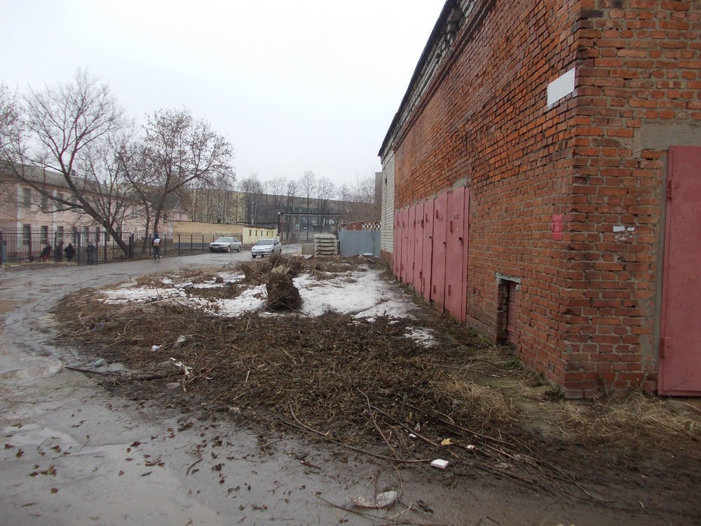 3 марта была ликвидирована несанкционированная свалка мусора напротив  д. 6  по 1-му проезду Бабушкина