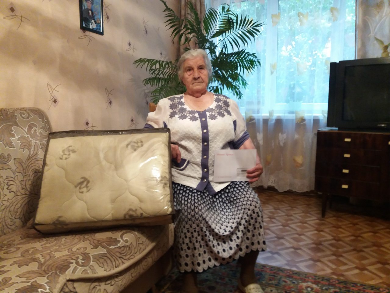 Поздравлена с 90-летием Любаева Зинаида Ивановна 16.09.2019