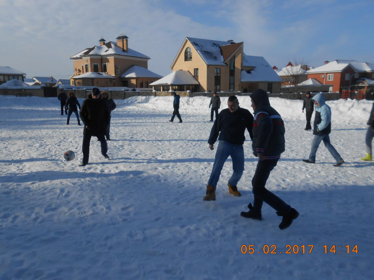 В Солотче состоялись соревнования по футболу 06.02.2017