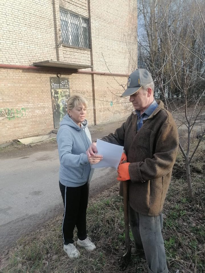 В Московском районе проводятся профилактические рейды по пресечению пала сухой травы 20.04.2021