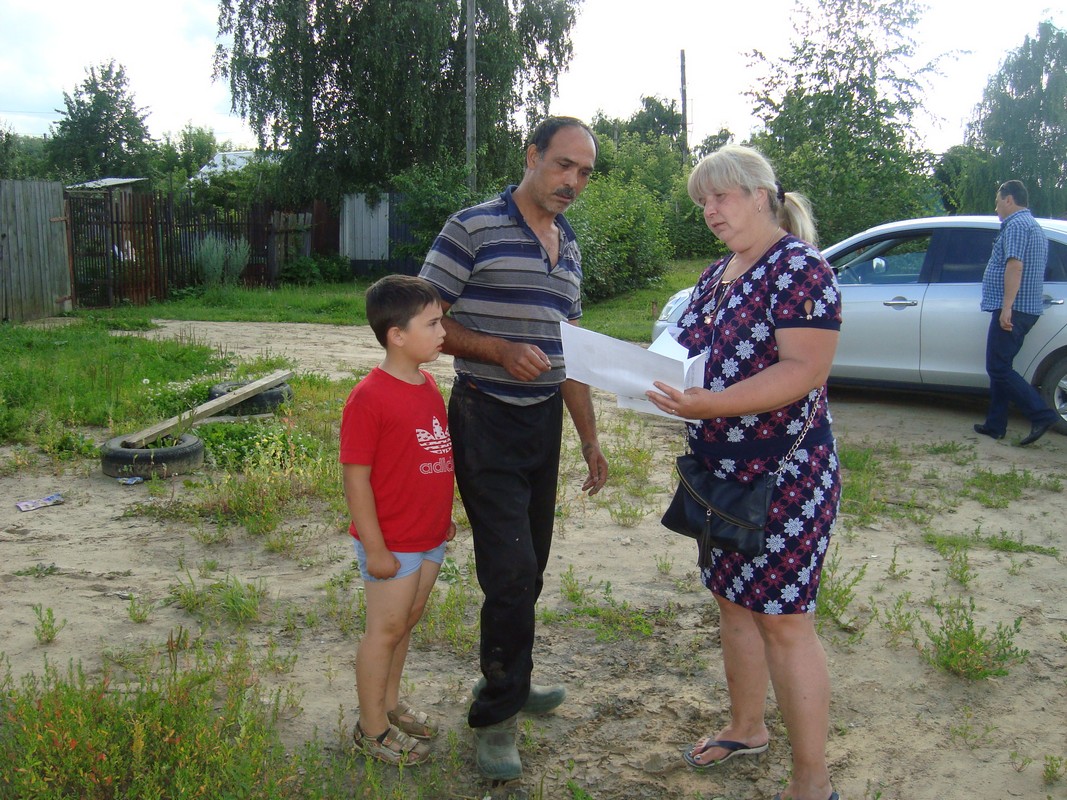 В Московском районе прошла встреча с жителями поселка Мервино 21.07.2017