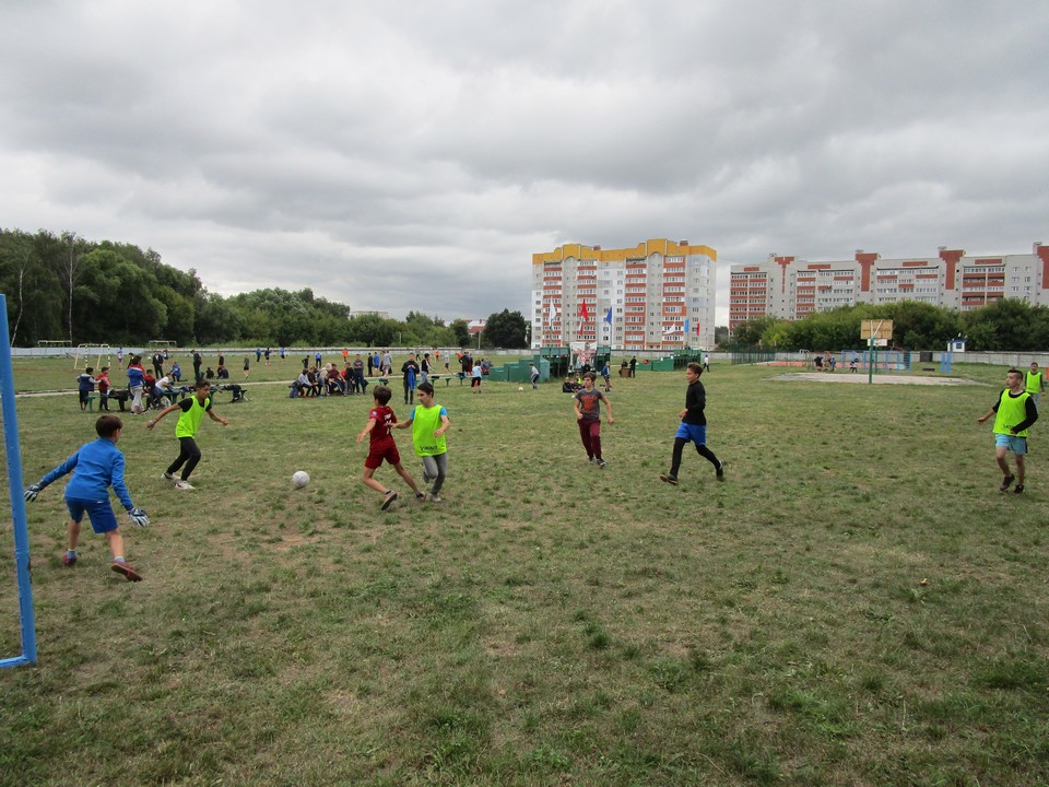На стадионе РГАТУ проведен спортивный праздник, посвященный Дню ВДВ и Дню города 05.08.2019