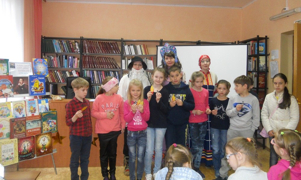 В детской библиотеке-филиале №2 прошел праздник русской словесности, посвященный Пушкинскому дню