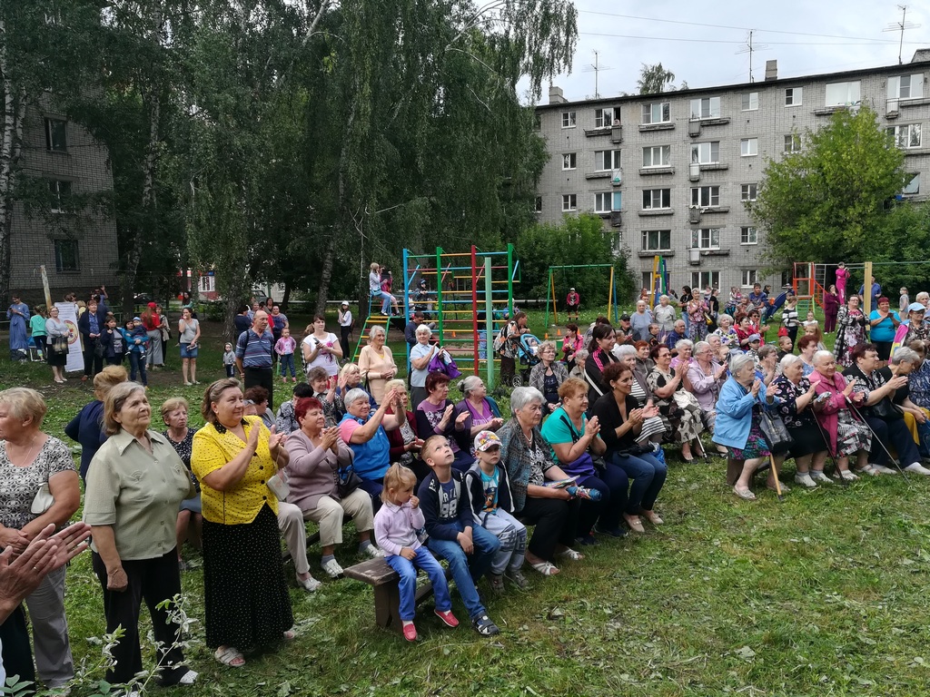 «Праздник нашего двора» состоялся на улице Касимовское шоссе  25.07.2018