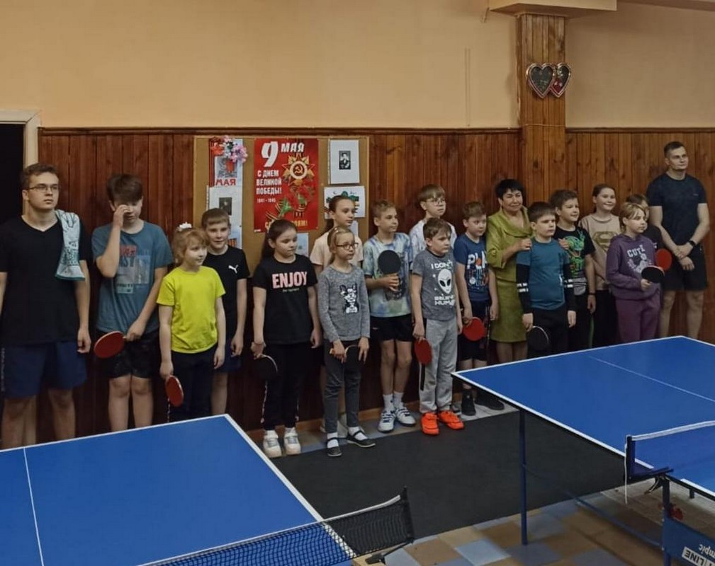 В Московском районе прошел турнир по настольному теннису. 18.05.2023