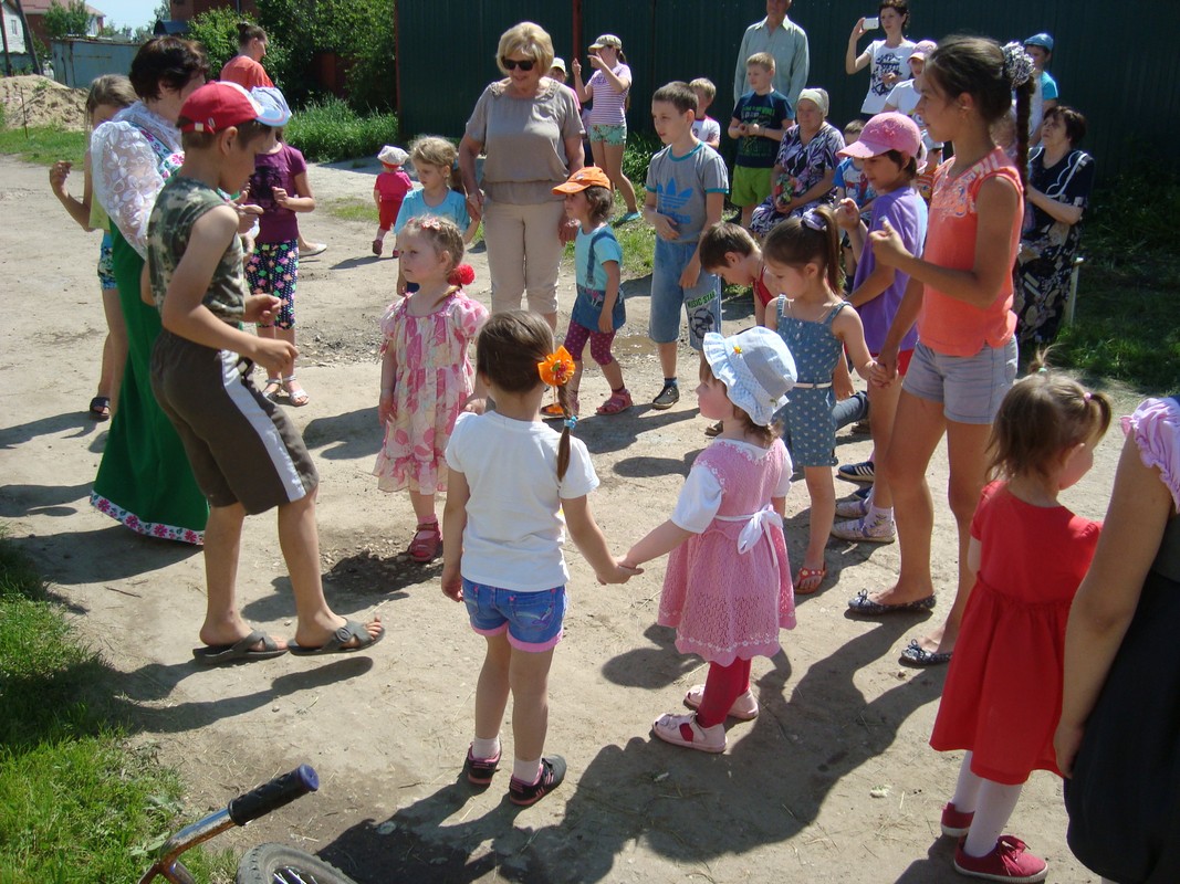День защиты детей отпраздновали в поселке Дягилево 02.06.2016