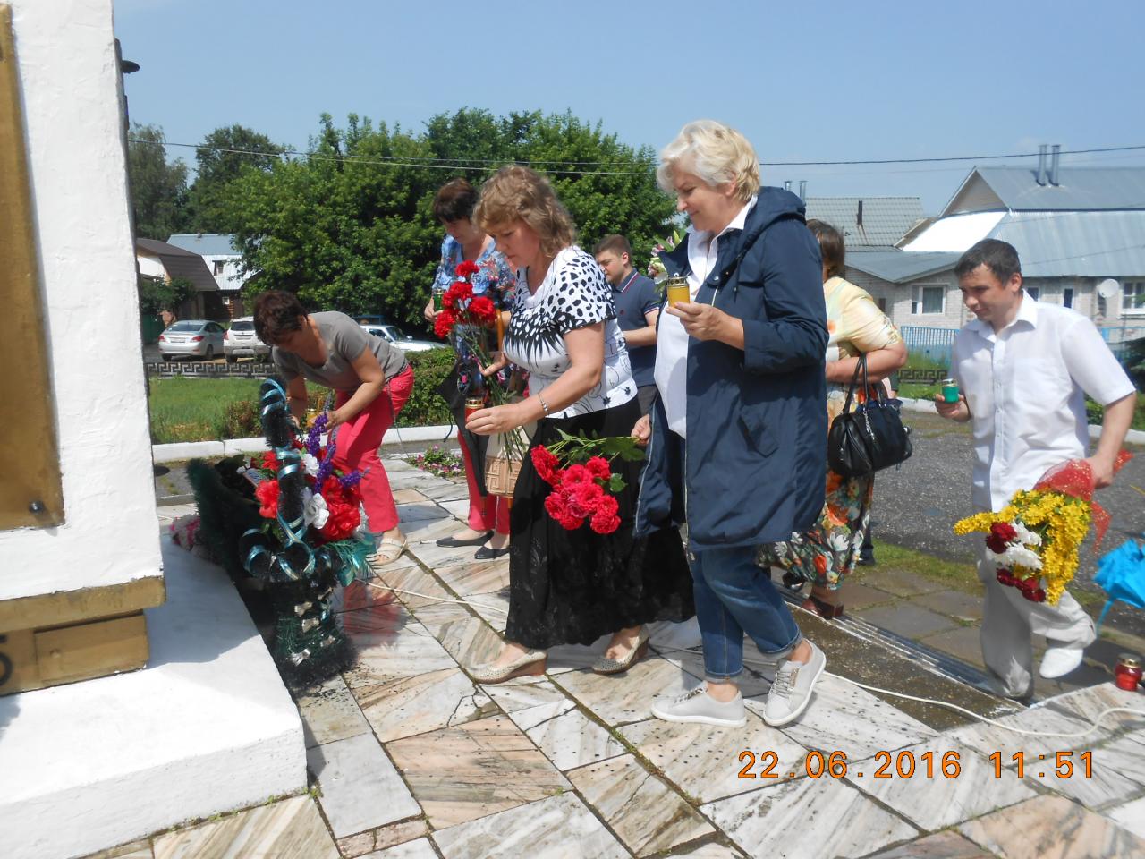 В Солотче почтили память погибших в Великой Отечественной войне 22.06.2016