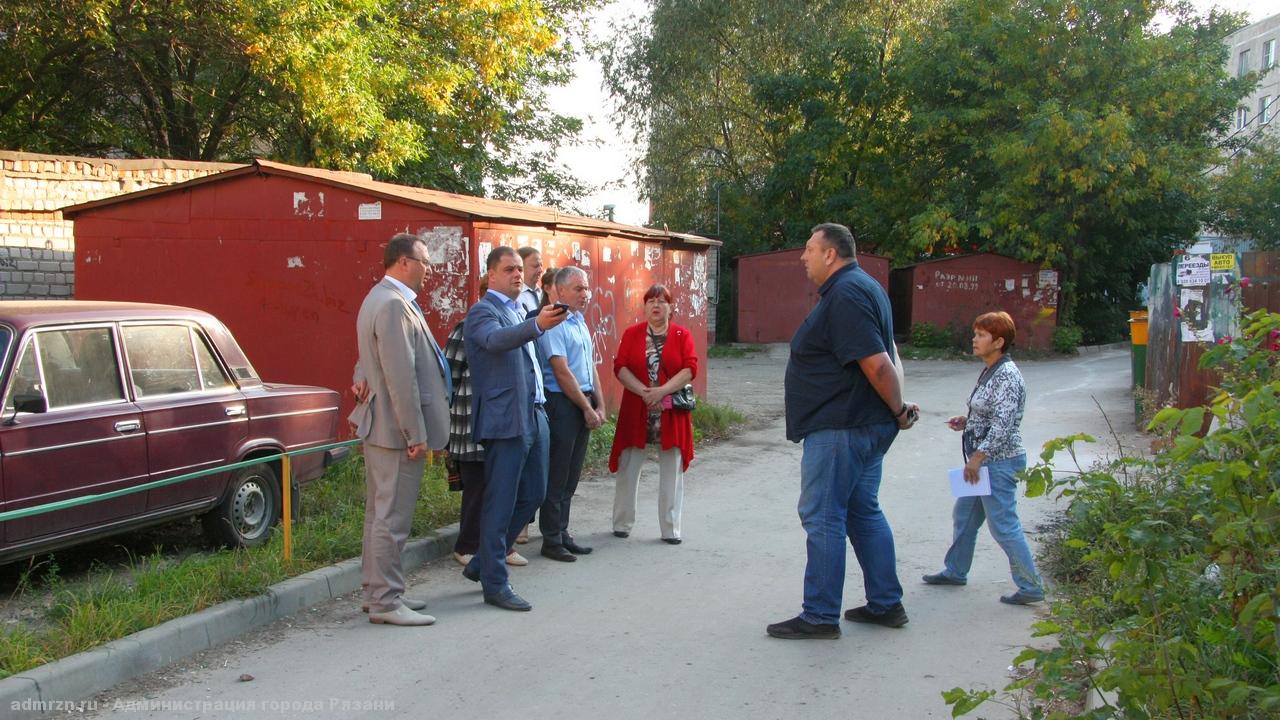 В Рязани продолжаются встречи с жителями в рамках объезда городских территорий