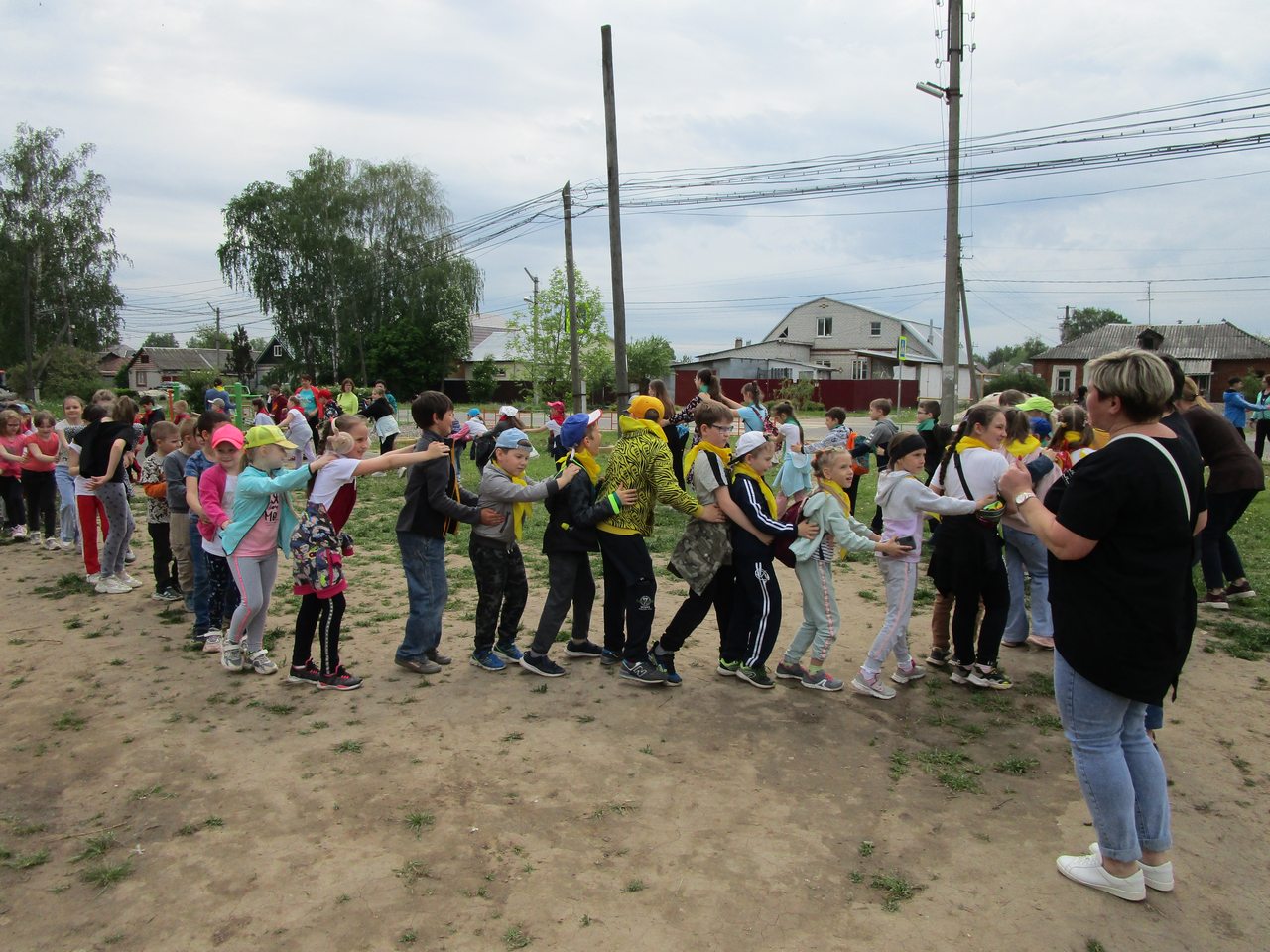 В поселке Дягилево прошел праздник, посвященный Дню защиты детей. 07.06.2022