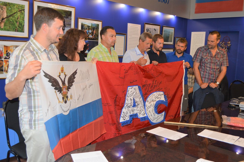В музее путешественников прошла пресс-конференция участников экспедиции «Эхо Русской Америки»