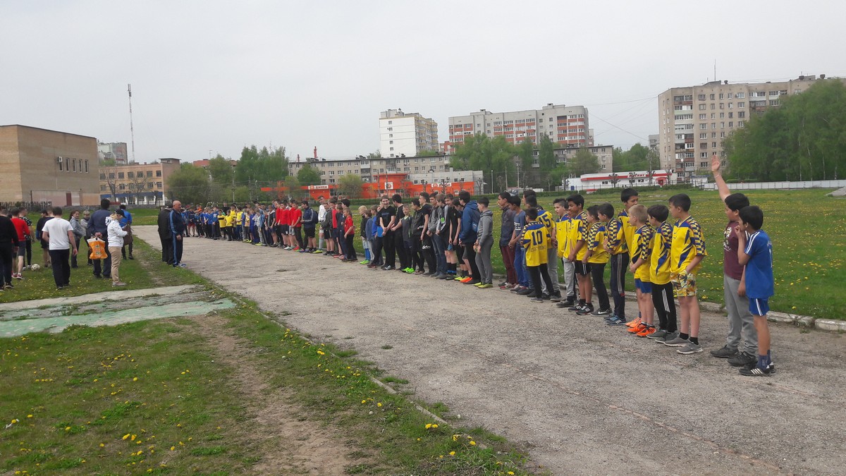 В Московском районе прошли соревнования по мини-футболу 17.05.2017