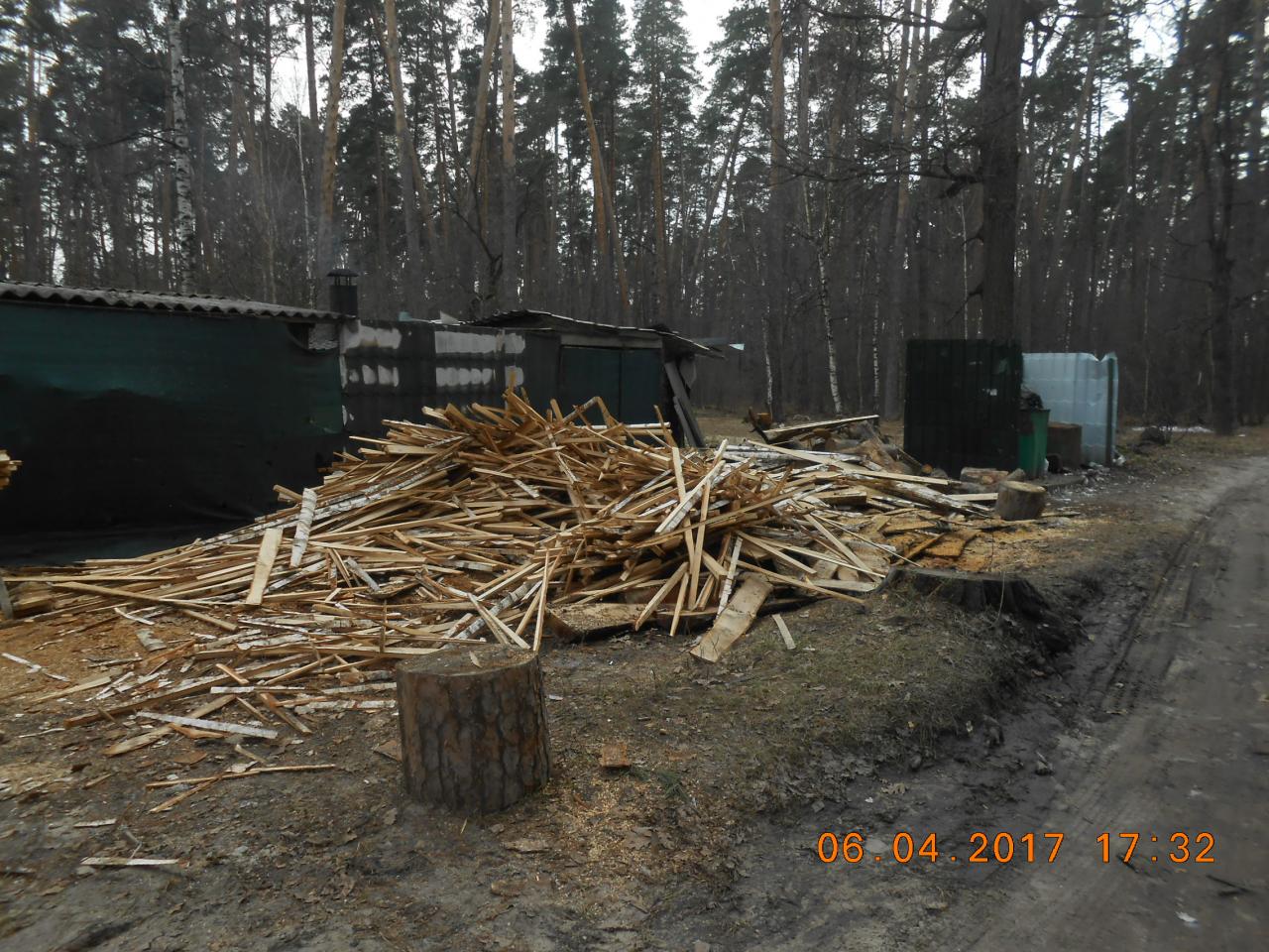 В Солотче проведены работы по устранению нарушения благоустройства 11.04.2017