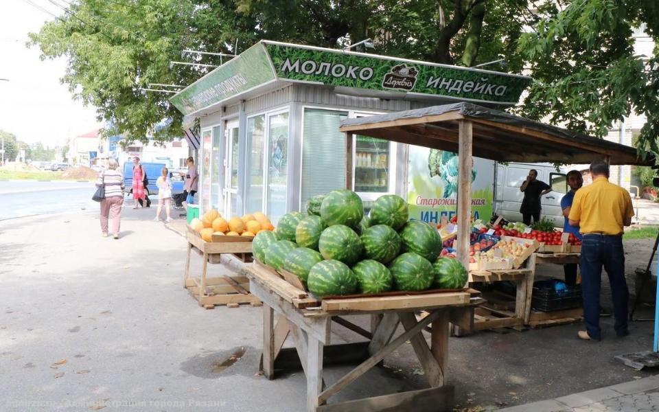 Рязанцам напоминают: за незаконную торговлю накладывается штраф