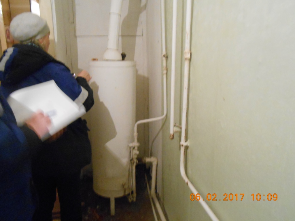 Проведена проверка внутриквартирного газового оборудования 07.02.2017