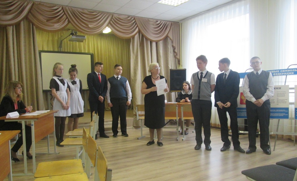 В школах Советского района проходят уроки, посвященные Дню местного самоуправления 18.04.2018