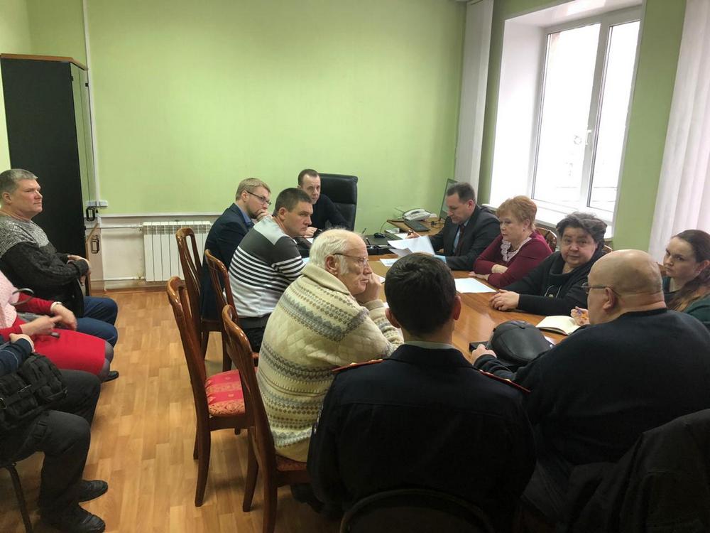 11 февраля в Октябрьском районе состоялось совещание по вопросам взаимодействия с органами внутренних дел