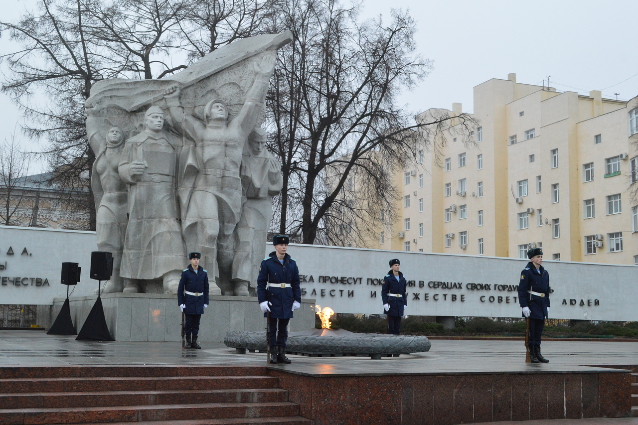 В Рязани почтили память погибших в Сталинградской битве