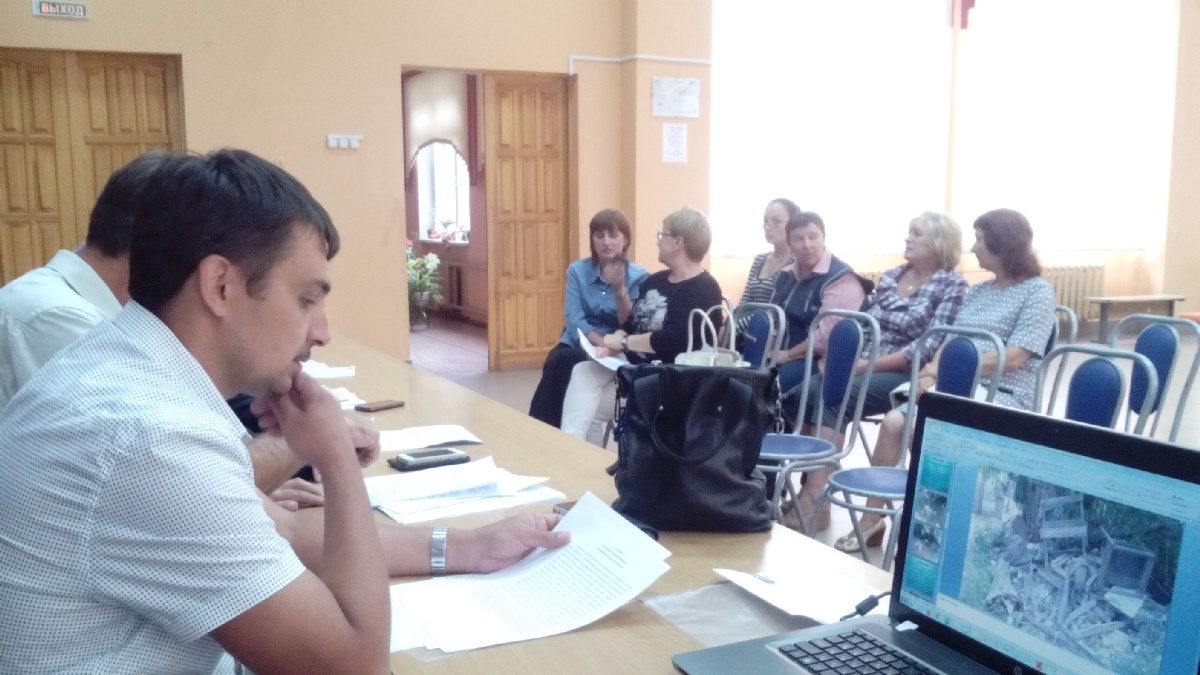 В Дягилево обсудили вопросы благоустройства поселка 08.07.2016
