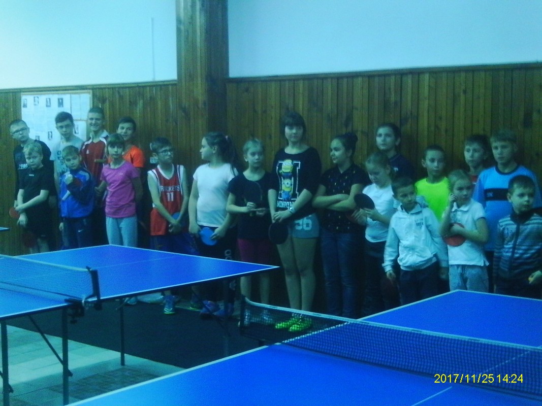 В клубе «Искра» прошел турнир по настольному теннису 29.11.2017