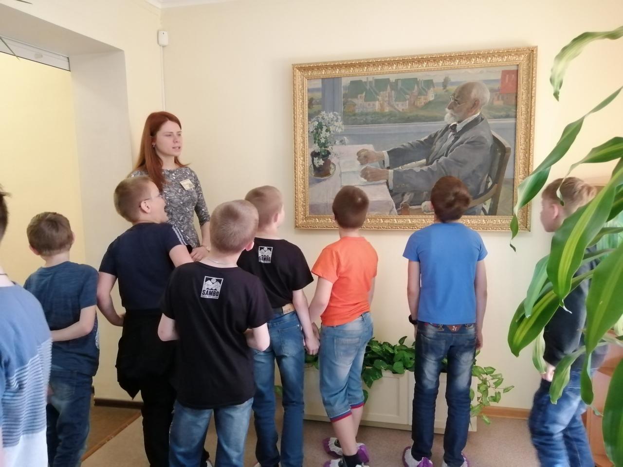 На территории музея-усадьбы академика И.П. Павлова организованы познавательные мероприятия для школьников 22.05.2019