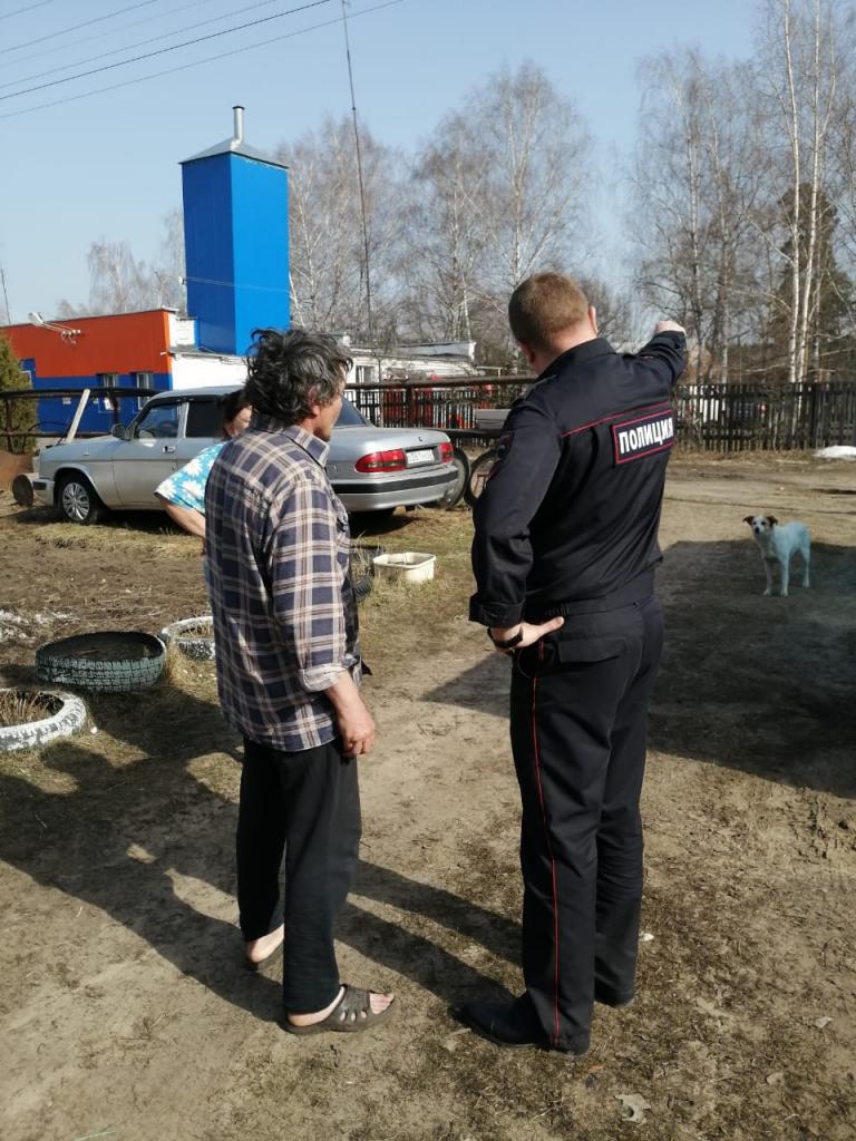 В Солотче проведен рейд пожарной безопасности 14.04.2021