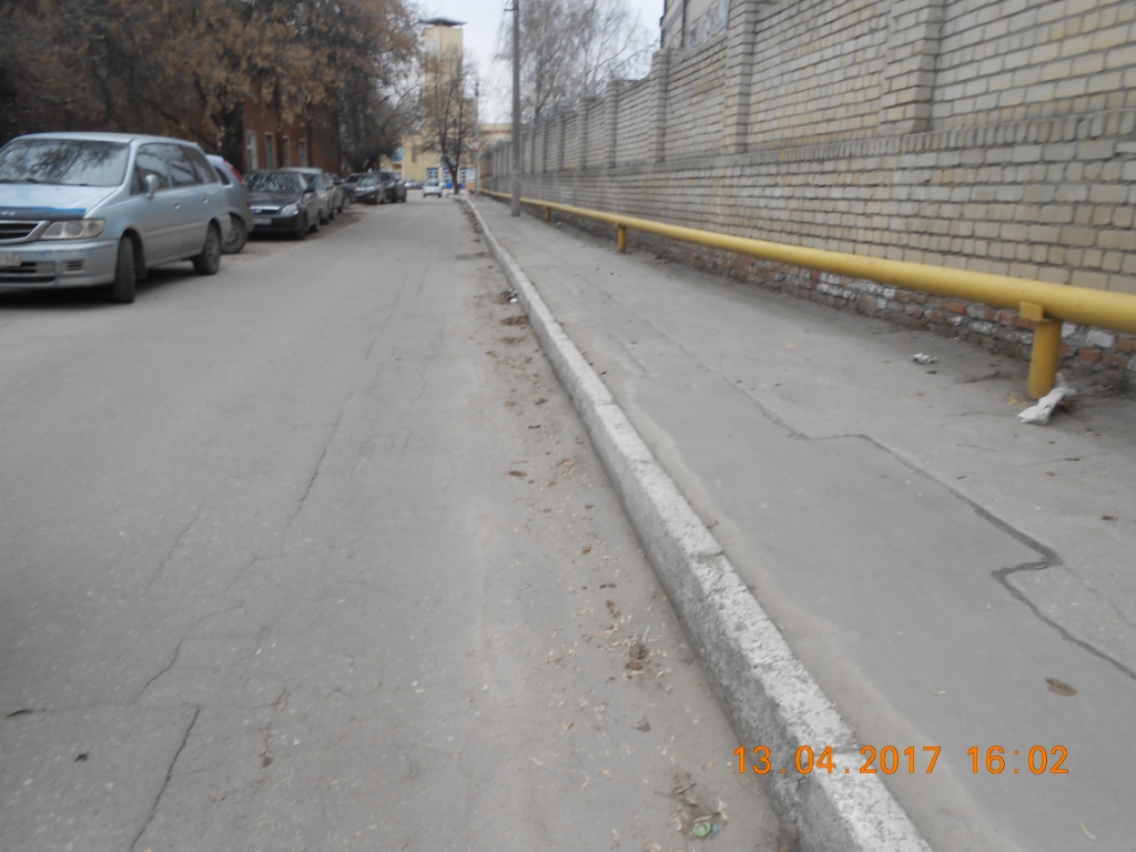 Организована санитарная уборка улиц Некрасова и Семинарской 14.04.2017