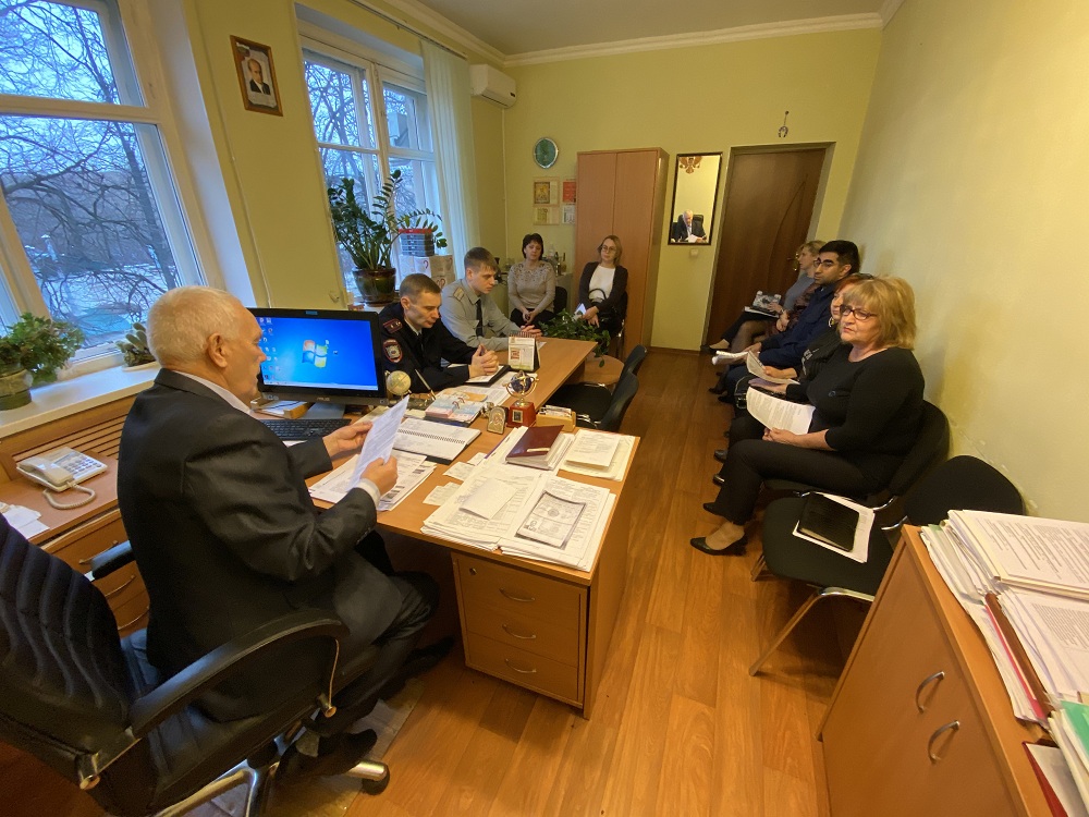 В Октябрьском районе состоялось итоговое заседание общественной комиссии по профилактике правонарушений