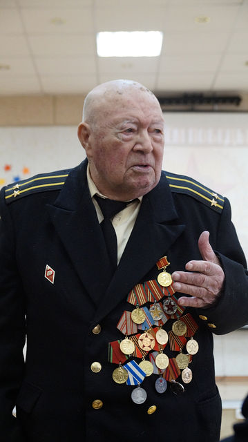Рязанского ветерана Анатолия Дмитриевича Самсикова поздравили с 90-летием 20.06.2017