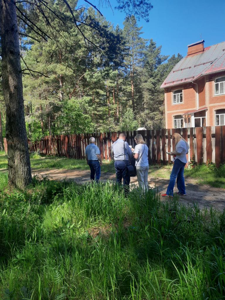 Об организации работы по выявлению в поселке Солотча самовольных построек 09.06.2022