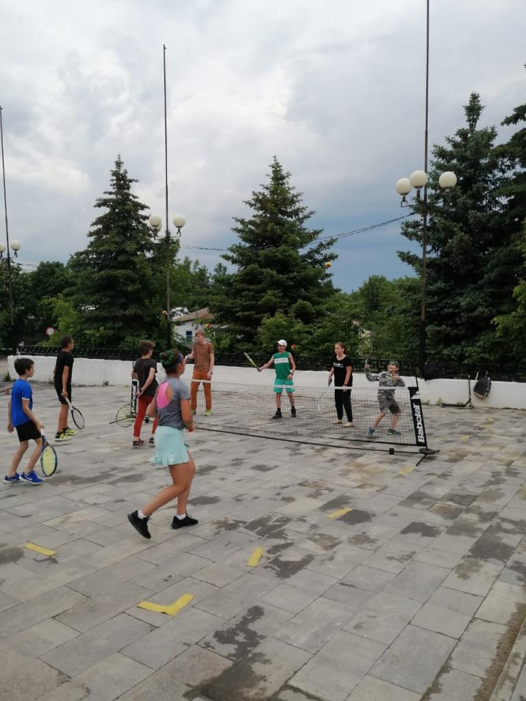 в Солотче состоялось мероприятие Street tennis 31.05.2021